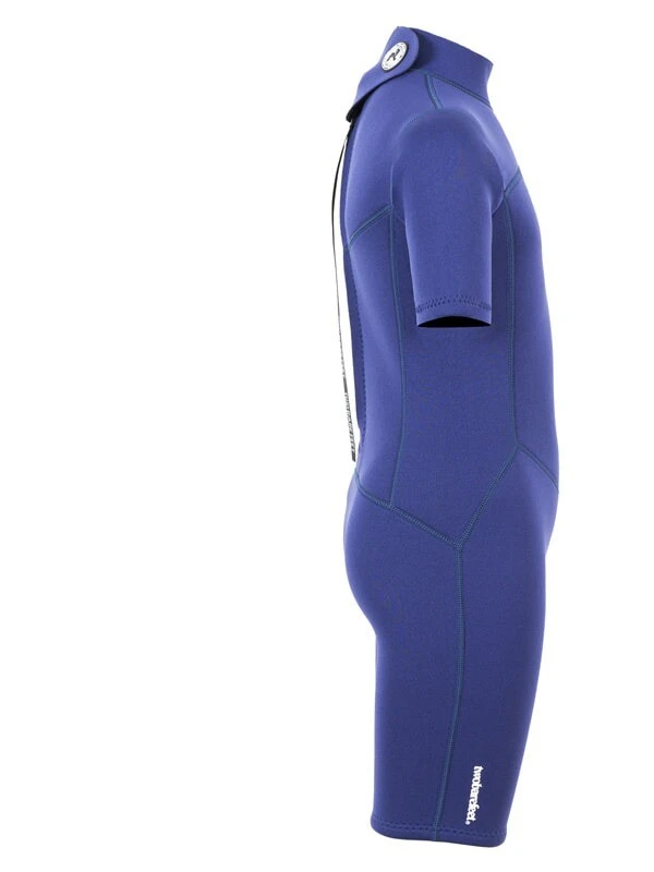 Two Bare Feet Thunderclap 2.5mm Junior Shorty Wetsuit (Navy) 7 Two Bare Feet Thunderclap 2.5mm Junior Shorty Wetsuit (Navy) - Image 7