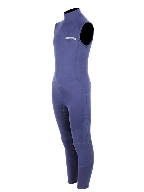 Two Bare Feet Thunderclap 2.5mm Junior Sleeveless Wetsuit (Navy) 2 Two Bare Feet Thunderclap 2.5mm Junior Sleeveless Wetsuit (Navy) - Image 2
