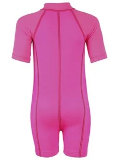 Essentials Baby Swim Kit - Lycra Arm Wetsuit + Nappy Shorts (Pink) 5 Essentials Baby Swim Kit - Lycra Arm Wetsuit + Nappy Shorts (Pink) -Diving Adventure lycra armed baby pink back 1 1