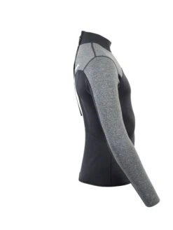 Two Bare Feet Mens Aspect Back Zip 2.5mm Wetsuit Jacket (Black/Grey) -Diving Adventure mens aspect back zip jacket black delta 7 5
