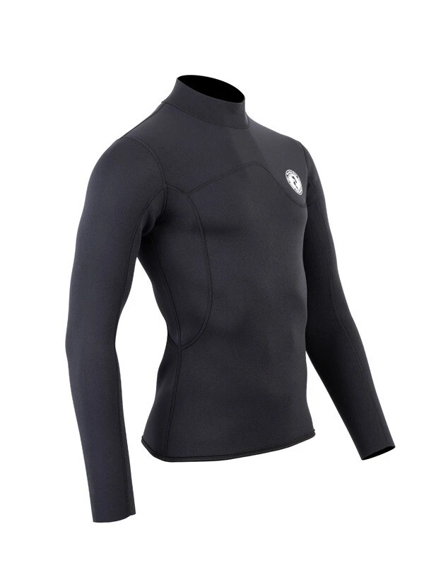 Two Bare Feet Mens Aspect Back Zip 2.5mm Wetsuit Jacket (Black) 8 Two Bare Feet Mens Aspect Back Zip 2.5mm Wetsuit Jacket (Black) - Image 8