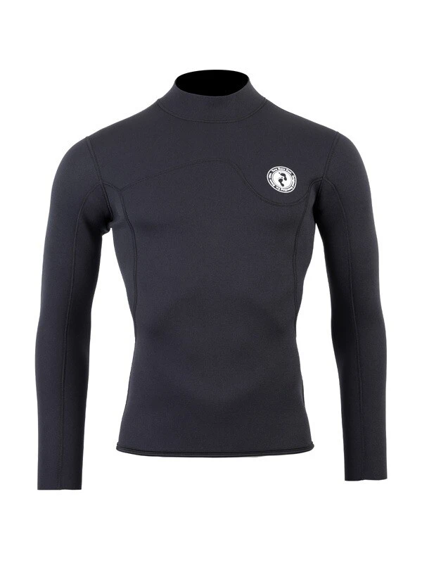 Two Bare Feet Mens Aspect Back Zip 2.5mm Wetsuit Jacket & Pants Set (Black) 5 Two Bare Feet Mens Aspect Back Zip 2.5mm Wetsuit Jacket & Pants Set (Black) - Image 5