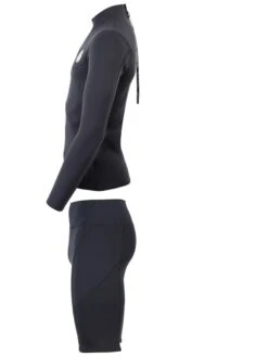 Two Bare Feet Mens Aspect Back Zip 2.5mm Wetsuit Jacket & Shorts Set (Black) 11 Two Bare Feet Mens Aspect Back Zip 2.5mm Wetsuit Jacket & Shorts Set (Black) -Diving Adventure mens aspect back zip jacket black vista shorts 4