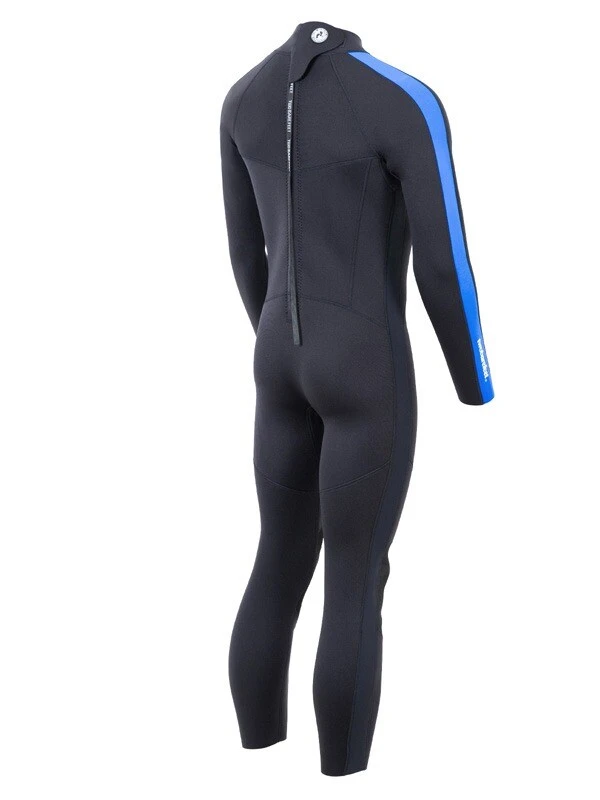 Two Bare Feet Flare 2.5mm Mens Superstretch Full Length Wetsuit (Blue) 6 Two Bare Feet Flare 2.5mm Mens Superstretch Full Length Wetsuit (Blue) - Image 6