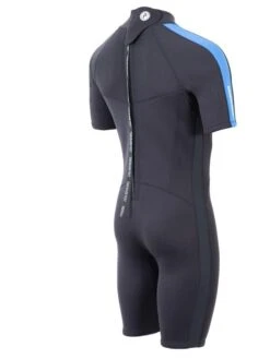 Two Bare Feet Flare 2.5mm Mens Superstretch Shorty Wetsuit (Blue) 14 Two Bare Feet Flare 2.5mm Mens Superstretch Shorty Wetsuit (Blue) -Diving Adventure mens flare shorty blue 6