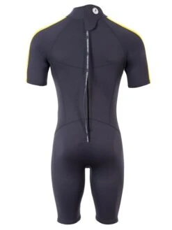 Two Bare Feet Flare 2.5mm Mens Superstretch Shorty Wetsuit (Yellow) -Diving Adventure mens flare shorty yellow 5