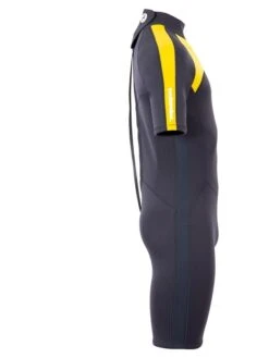 Two Bare Feet Flare 2.5mm Mens Superstretch Shorty Wetsuit (Yellow) -Diving Adventure mens flare shorty yellow 7
