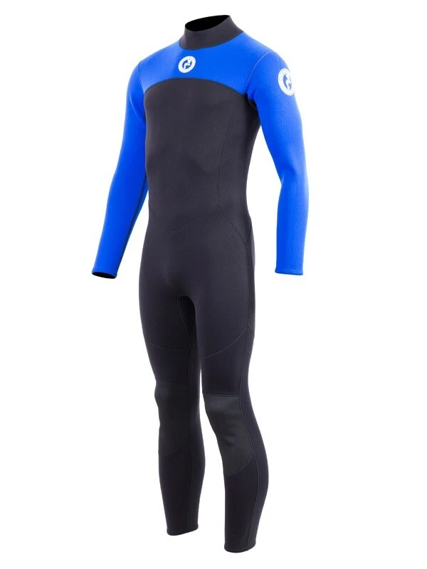 Two Bare Feet Thunderclap 2.5mm Mens Wetsuit (Blue / Black) 2 Two Bare Feet Thunderclap 2.5mm Mens Wetsuit (Blue / Black) - Image 2