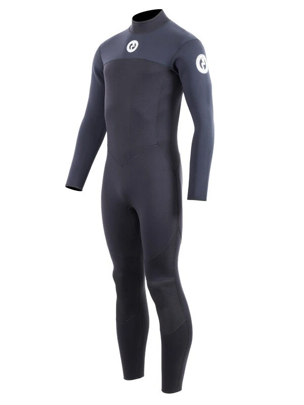 Two Bare Feet Thunderclap 4/3mm Mens Winter Wetsuit (Black) 2 Two Bare Feet Thunderclap 4/3mm Mens Winter Wetsuit (Black) - Image 2