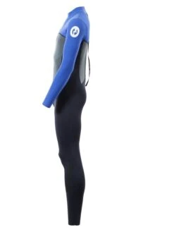 Two Bare Feet Thunderclap Pro 4/3mm Mens Wetsuit (Black / Blue) -Diving Adventure mens thunderclap pro 4.3 blue 3