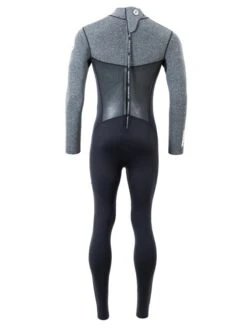 Two Bare Feet Thunderclap Pro 5/4mm Mens Winter Wetsuit (Black / Delta Grey) -Diving Adventure mens thunderclap pro 4.3 grey 5 1