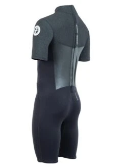 Two Bare Feet Thunderclap Pro 3/2mm Mens Shorty Wetsuit (Black/Dark Grey) -Diving Adventure mens thunderclap pro shorty dark grey 4