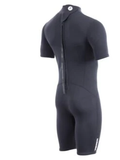 Two Bare Feet Thunderclap 2.5mm Mens Shorty Wetsuit (Black) -Diving Adventure mens thunderclap shorty black 6