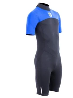 Two Bare Feet Thunderclap 2.5mm Mens Shorty Wetsuit (Blue / Black) 15 Two Bare Feet Thunderclap 2.5mm Mens Shorty Wetsuit (Blue / Black) -Diving Adventure mens thunderclap shorty blue 8