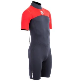 Two Bare Feet Thunderclap 2.5mm Mens Shorty Wetsuit (Red / Black) 15 Two Bare Feet Thunderclap 2.5mm Mens Shorty Wetsuit (Red / Black) -Diving Adventure mens thunderclap shorty red 8