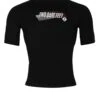 Two Bare Feet Adults Thermal Short Sleeve Rash Vest (Black)