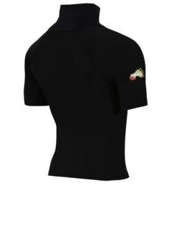 Two Bare Feet Adults Thermal Short Sleeve Rash Vest (Black) -Diving Adventure rash vest short sleeve black 6