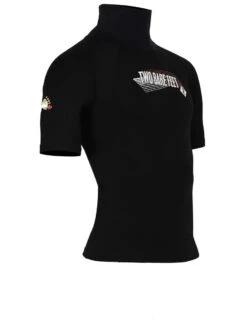 Two Bare Feet Adults Thermal Short Sleeve Rash Vest (Black) -Diving Adventure rash vest short sleeve black 8