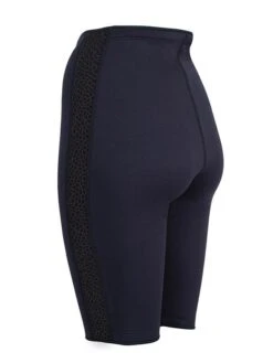 Two Bare Feet Womens Silicone Print Series 2.5mm Neoprene Wetsuit Shorts (Black) -Diving Adventure silicone series black 4 1