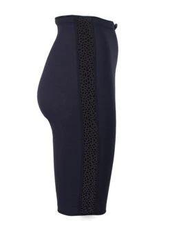 Two Bare Feet Womens Silicone Print Series 2.5mm Neoprene Wetsuit Shorts (Black) -Diving Adventure silicone series black 7 1