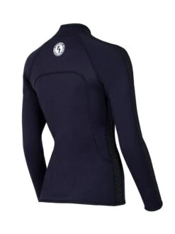 Two Bare Feet Womens Silicone Print Series Full Zip 2.5mm Wetsuit Jacket (Black) -Diving Adventure silicone series jacket black 6