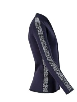 Two Bare Feet Womens Silicone Print Series Full Zip 2.5mm Wetsuit Jacket (Black/White) -Diving Adventure silicone series jacket white 7