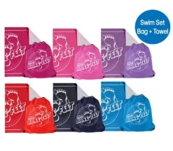 Two Bare Feet Squadron Baby Spring 3/2mm Wetsuit (Lime/ Blue/ Blue) -Diving Adventure swim set 2 22