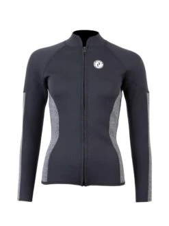 Two Bare Feet Unisex Perspective Full Zip 2.5mm Wetsuit Jacket & Hotpants Set (Black/Grey) 12 Two Bare Feet Unisex Perspective Full Zip 2.5mm Wetsuit Jacket & Hotpants Set (Black/Grey) -Diving Adventure ujyl7a j