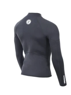 Two Bare Feet Perspective Full Zip 2.5mm Wetsuit Jacket (Black) -Diving Adventure unisex perspective full zip black mens 6 1