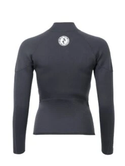 Two Bare Feet Unisex Perspective Full Zip 2.5mm Wetsuit Jacket (Black) -Diving Adventure unisex perspective full zip black womens 5