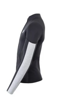Two Bare Feet Perspective Full Zip 2.5mm Wetsuit Jacket (Black/Grey/Grey) -Diving Adventure unisex perspective full zip jacket black grey grey 3
