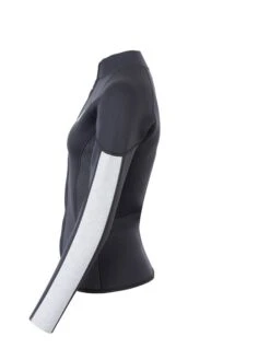 Two Bare Feet Unisex Perspective Full Zip 2.5mm Wetsuit Jacket (Black/Grey/Grey) 10 Two Bare Feet Unisex Perspective Full Zip 2.5mm Wetsuit Jacket (Black/Grey/Grey) -Diving Adventure unisex perspective full zip jacket black grey grey 3 5