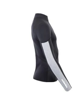 Two Bare Feet Perspective Full Zip 2.5mm Wetsuit Jacket (Black/Grey/Grey) -Diving Adventure unisex perspective full zip jacket black grey grey 7