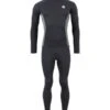 Two Bare Feet Perspective Half Zip 2.5mm Wetsuit Jacket & Pants Set (Black/Grey)