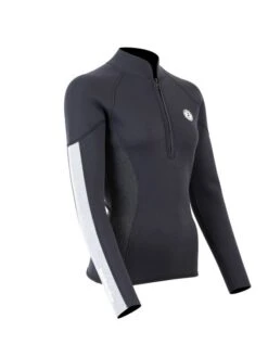 Two Bare Feet Unisex Perspective Half Zip 2.5mm Wetsuit Jacket (Black/Grey/Grey) 15 Two Bare Feet Unisex Perspective Half Zip 2.5mm Wetsuit Jacket (Black/Grey/Grey) -Diving Adventure unisex perspective half zip jacket black grey grey 8