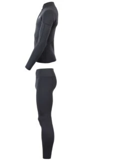 Two Bare Feet Perspective Half Zip 2.5mm Wetsuit Jacket & Pants Set (Black) -Diving Adventure unisex perspective half zip jacket black vista pants 4