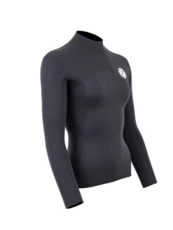 Two Bare Feet Womens Aspect Back Zip 2.5mm Wetsuit Jacket (Black) -Diving Adventure womens aspect back zip jacket black 8