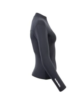 Two Bare Feet Womens Aspect Fleece Lined Zipless Thermal 2.5mm Superstretch Wetsuit Top (Black) 15 Two Bare Feet Womens Aspect Fleece Lined Zipless Thermal 2.5mm Superstretch Wetsuit Top (Black) -Diving Adventure womens aspect fleece lined thermal top black 7