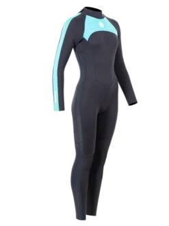 Two Bare Feet Flare 2.5mm Womens Superstretch Full Length Wetsuit (Mint) -Diving Adventure womens flare full mint 8