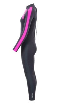 Two Bare Feet Flare 2.5mm Womens Superstretch Full Length Wetsuit (Raspberry) -Diving Adventure womens flare full raspberry 3