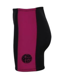 Two Bare Feet Womens Harmony 3mm Wetsuit Shorts (Black / Raspberry) -Diving Adventure womens harmony 3mm wetsuit shorts black raspberry 3 1
