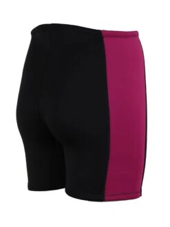Two Bare Feet Womens Harmony 3mm Wetsuit Shorts (Black / Raspberry) -Diving Adventure womens harmony 3mm wetsuit shorts black raspberry 6 1