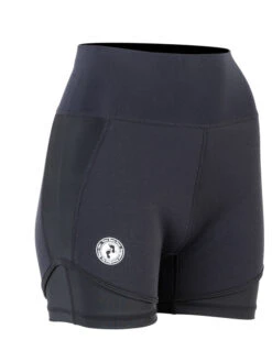 Two Bare Feet Womens Vista 2.5mm Neoprene Wetsuit Overlaid Hotpants (Black) 15 Two Bare Feet Womens Vista 2.5mm Neoprene Wetsuit Overlaid Hotpants (Black) -Diving Adventure womens overlaid neoprene hotpants black 8