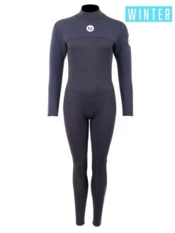 Two Bare Feet Thunderclap 5/4mm Womens Winter Wetsuit (Black)