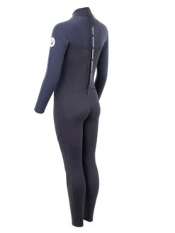 Two Bare Feet Thunderclap 5/4mm Womens Winter Wetsuit (Black) -Diving Adventure womens thunderclap 4.3 black 4