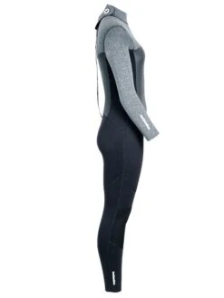 Two Bare Feet Thunderclap Pro 3/2mm Womens Wetsuit (Black/Delta Grey) -Diving Adventure womens thunderclap pro delta grey 7 7
