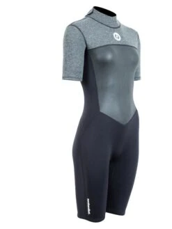 Two Bare Feet Thunderclap Pro 3/2mm Womens Shorty Wetsuit (Black/Delta Grey) 15 Two Bare Feet Thunderclap Pro 3/2mm Womens Shorty Wetsuit (Black/Delta Grey) -Diving Adventure womens thunderclap pro shorty delta 8
