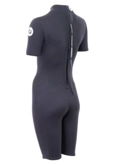 Two Bare Feet Thunderclap 2.5mm Womens Shorty Wetsuit (Black) 11 Two Bare Feet Thunderclap 2.5mm Womens Shorty Wetsuit (Black) -Diving Adventure womens thunderclap shorty wetsuit black 4