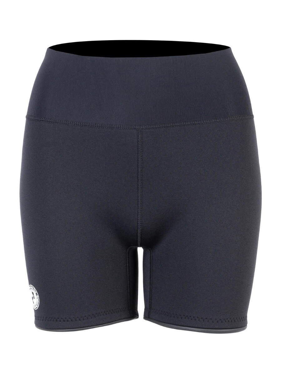 Two Bare Feet Womens Aspect Fleece Lined Zipless Thermal 2.5mm Superstretch Wetsuit Top & Hotpants Set (Black/Grey) 7 Two Bare Feet Womens Aspect Fleece Lined Zipless Thermal 2.5mm Superstretch Wetsuit Top & Hotpants Set (Black/Grey) - Image 7